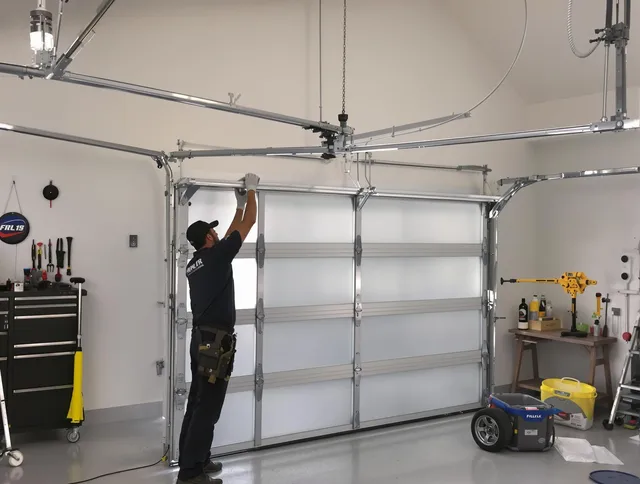 Burbank Garage Door Repair certified team performing precision garage door installation in Burbank