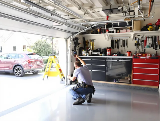 Local garage door repair service by Burbank Garage Door Repair in Burbank